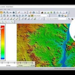 تبدیل و ویرایش نقشه ها و تصاویر ماهواره ای با  نرم افزار Global Mapper